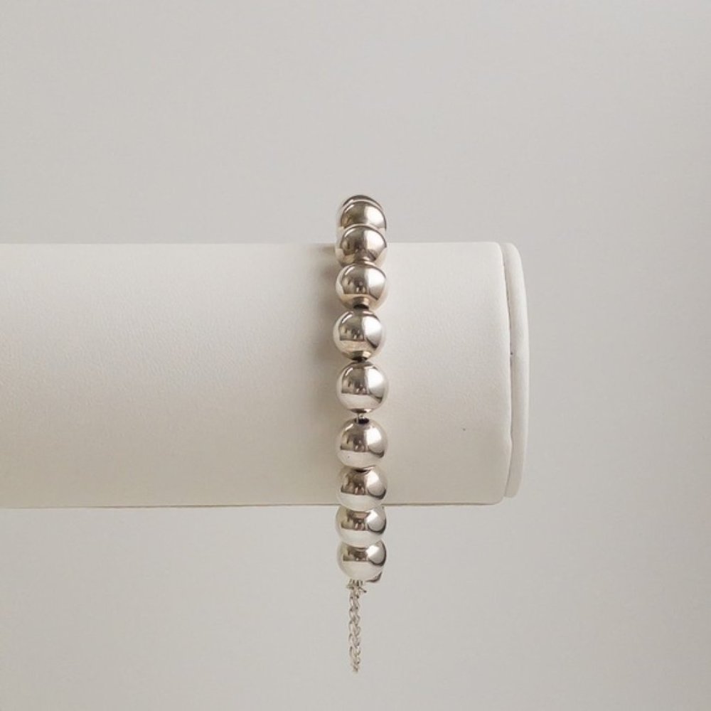 Silpada Sterling Silver Beaded Ball Bracelet .925 B0471 Retired